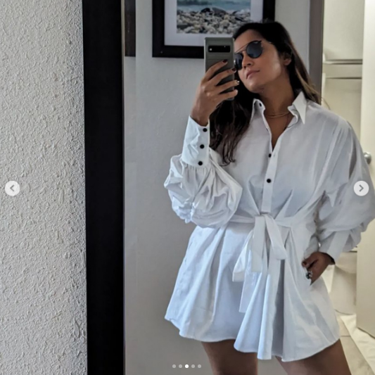 White Cloud Sleeve Shirt